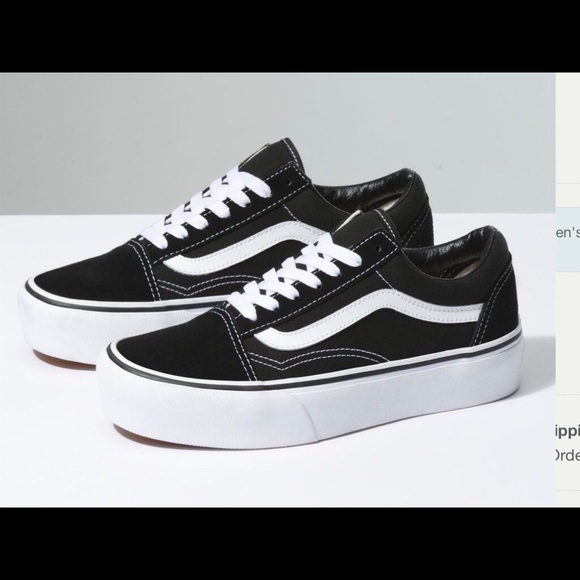 mens platform vans